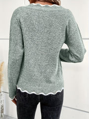 Coleen – Langärmeliger Strickpullover