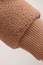 Serena Fleecejacke | Braun