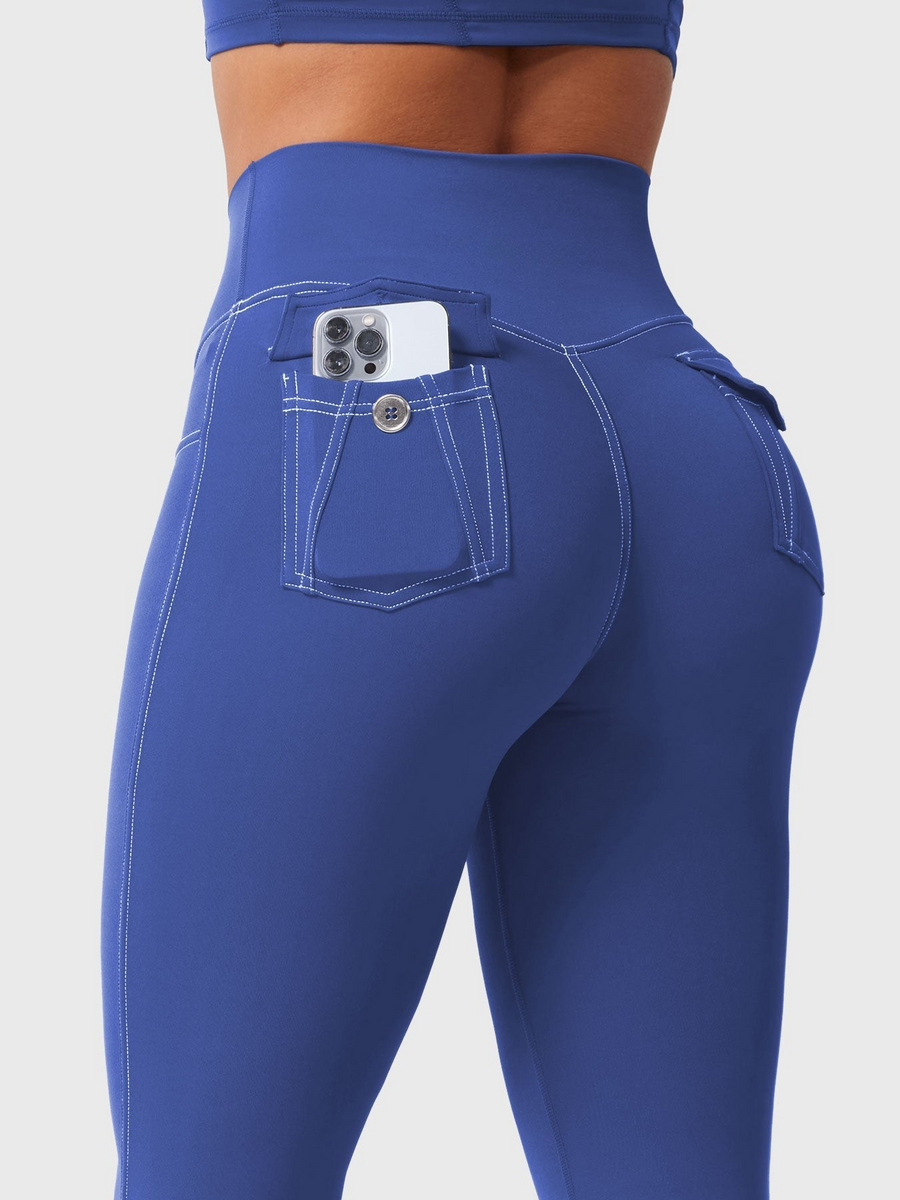 Vexaro | Flexibles Flared-Leggings für Damen Sommer