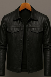 Robin Rider Lederjacke | Schwarz