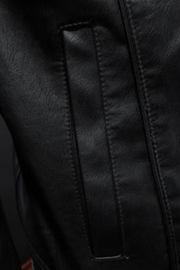 Robin Rider Lederjacke | Schwarz