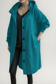 Dolly Stilvoller Trenchcoat | Hellblau
