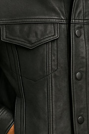 Robin Rider Lederjacke | Dunkelgrau