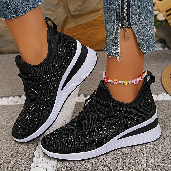 Sophie | Damen-Sneaker funkelnd & stylisch modern