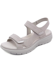 Tonya Orthopädische Ledersandalen | Grau