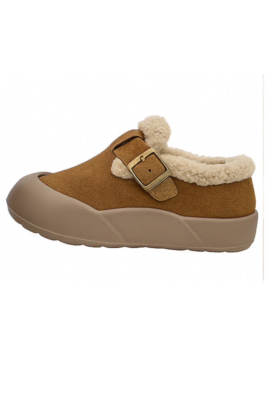 Ivory Bequeme Schuhe mit Fleecefutter | Khaki
