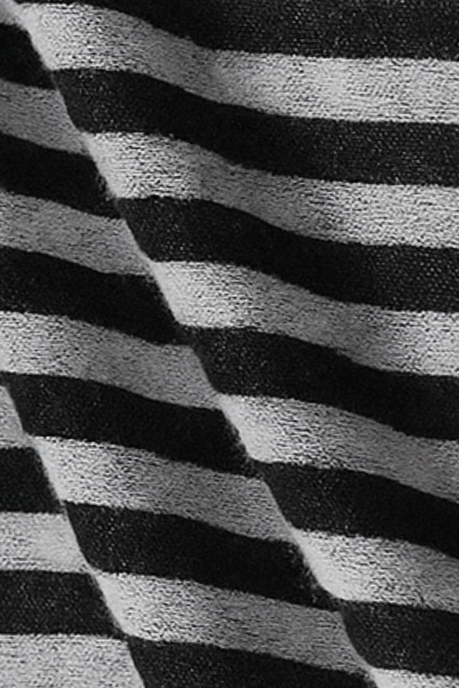 William Elegantes Gestreiftes Hemd | Schwarz