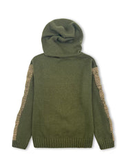 Cypriana – Eleganter Strick Pullover Mit Kapuze