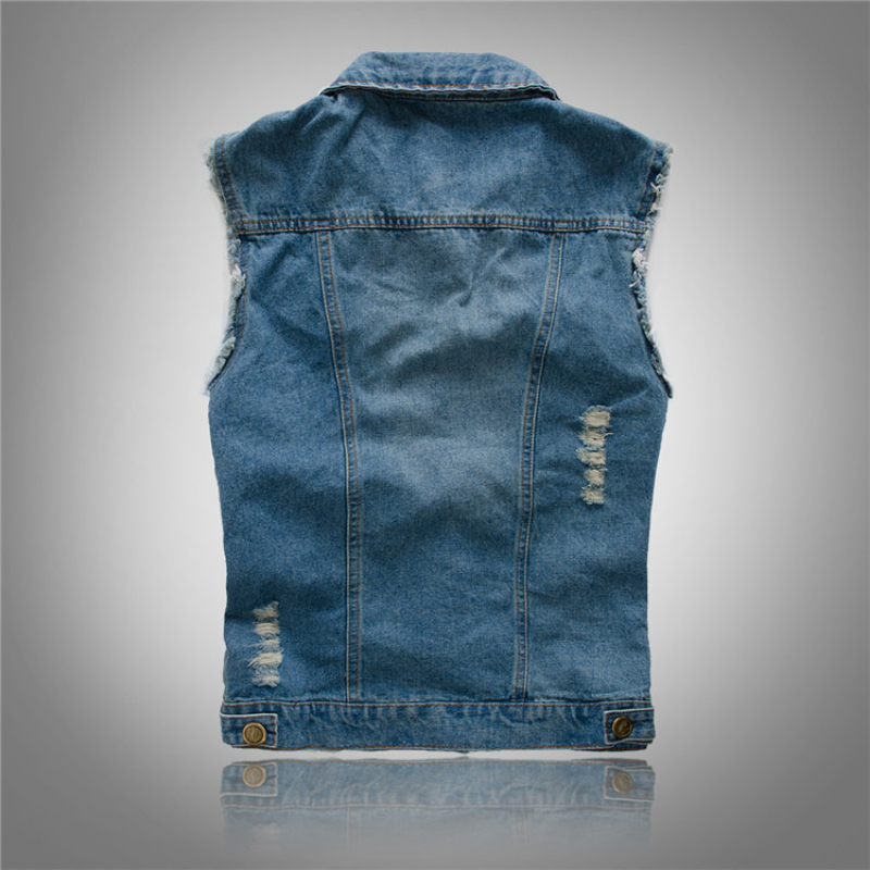 Weste Herren Vintage Stil | Ärmellose Freizeitweste Mit Taschen