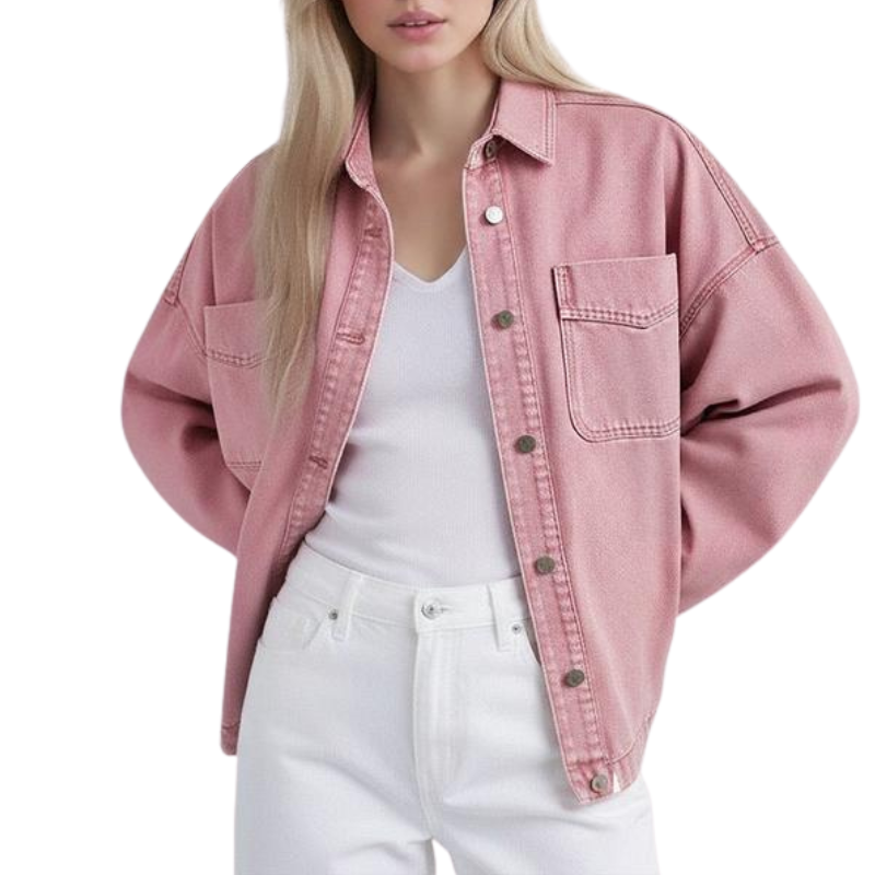 Celina | Elegante Jacke im entspannten Vintage-Stil