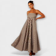 Maxikleid mit Rüschenshirt von Nachtzauber