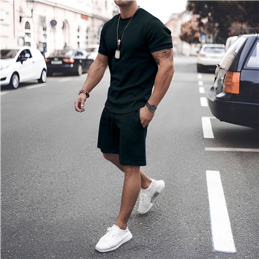 Stevie - Zweiteiliges Set Herren - für lässige Freizeitkleidung