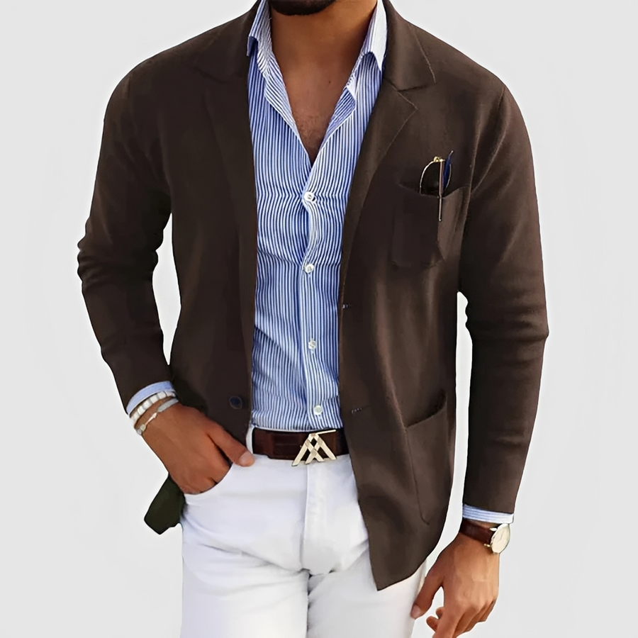 Toby - Klassischer Blazer mit Knöpfen