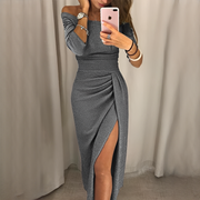 Cristy - Schickes schulterfreies Damenkleid