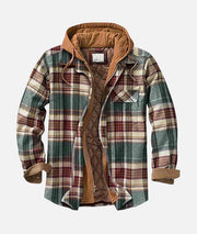 Andrea™ | Stylische Patchwork Karo Jacke