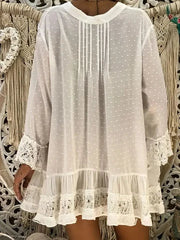 Lisa | Elegantes Pointelle-Stricktop