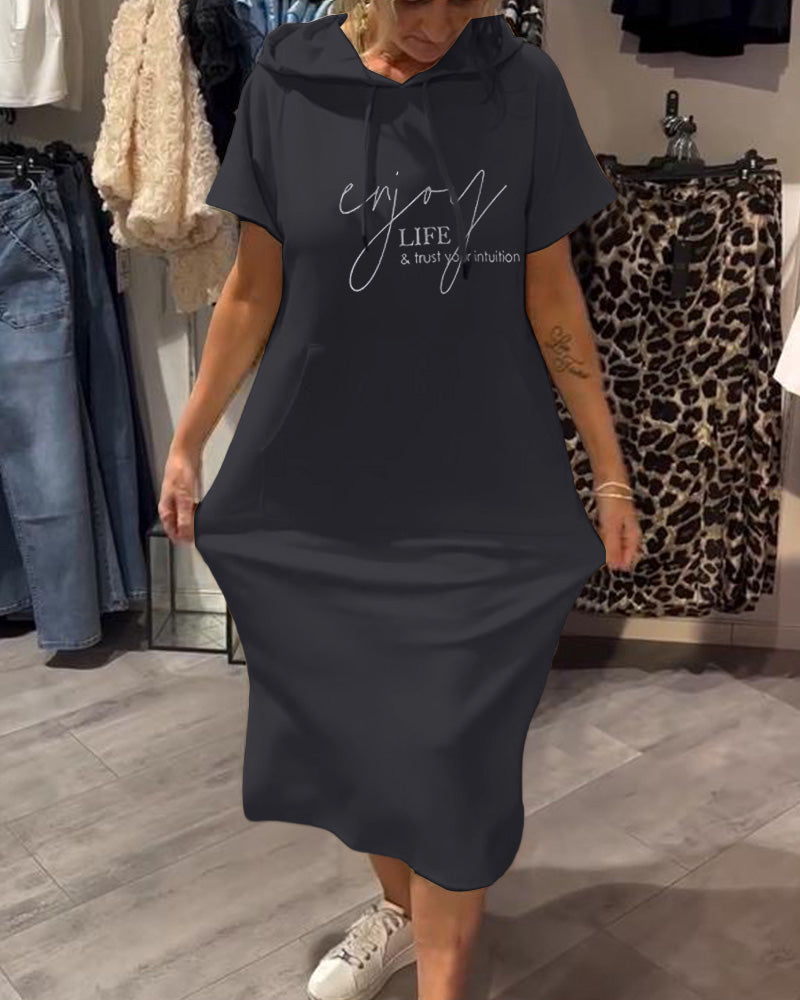 Catalina | Bequemes Hoodie-Kleid