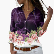 Sommer Top für Damen mit Blumenprint - Lässig & Modern