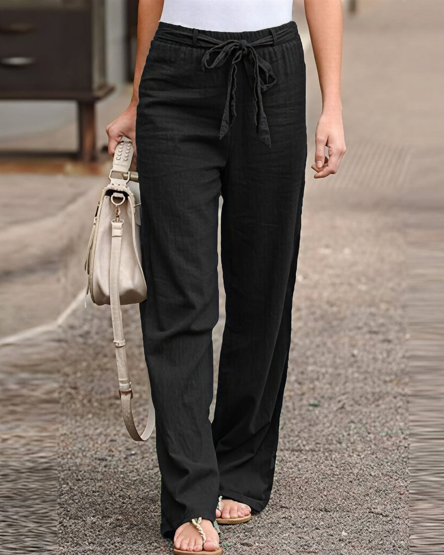 Sarah - Bequeme Hose mit weitem Schnitt