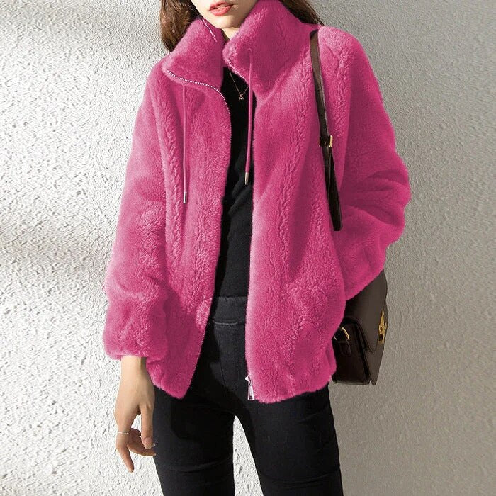 Damen Winterjacke mit Reißverschluss