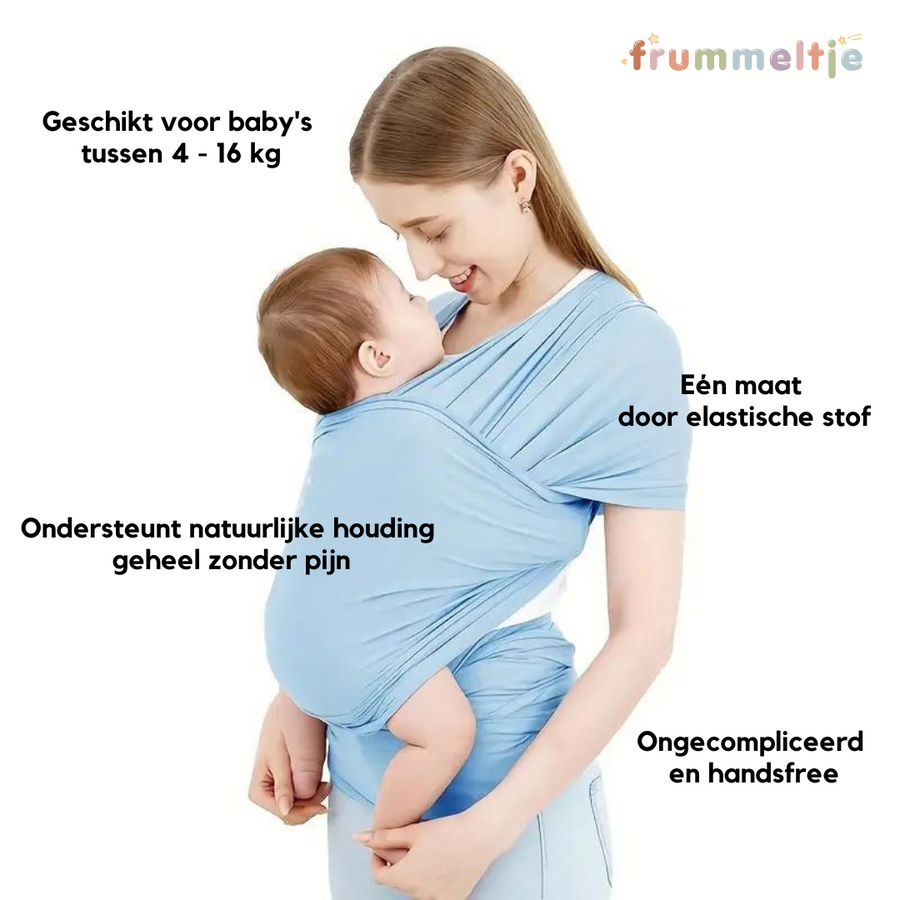 Rückenunterstützende Babytrage - CuddleWrap