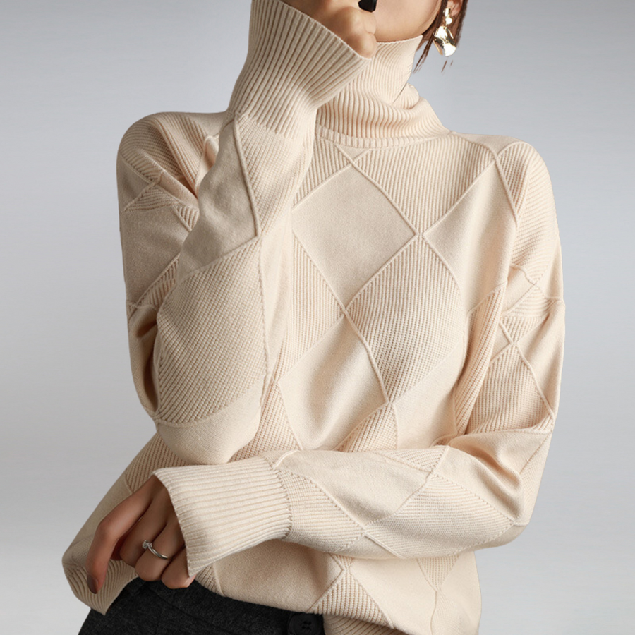 Isolde | Weicher Kaschmir Rollkragenpullover