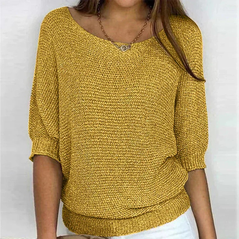 Beatriz | Kuscheliger Komfort-Pullover – Übergangsjacke