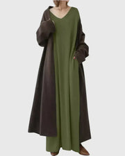 Viktoria | Damen Elegantes Maxikleid – Fließendes Maxi Kleid Elegant 2026