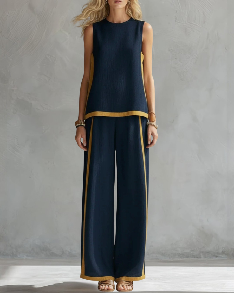 Alina | Elegantes Set mit weiter Hose