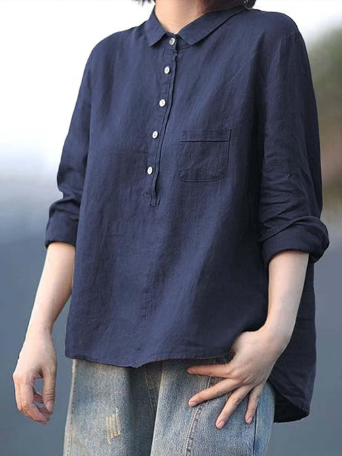 Alice Französische Vintage-Bluse Damen | Elegant & Bequem