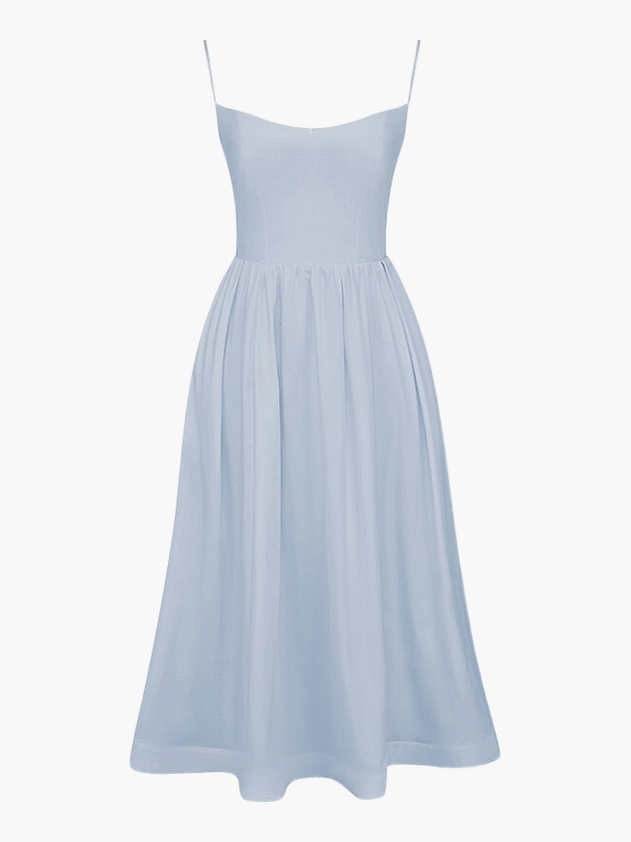 Sommerliches Korsettkleid mit Taschen - Elegante und luftige Damenmode