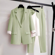 Paula - stilvolles dreiteiliges Blazer-Set für Damen