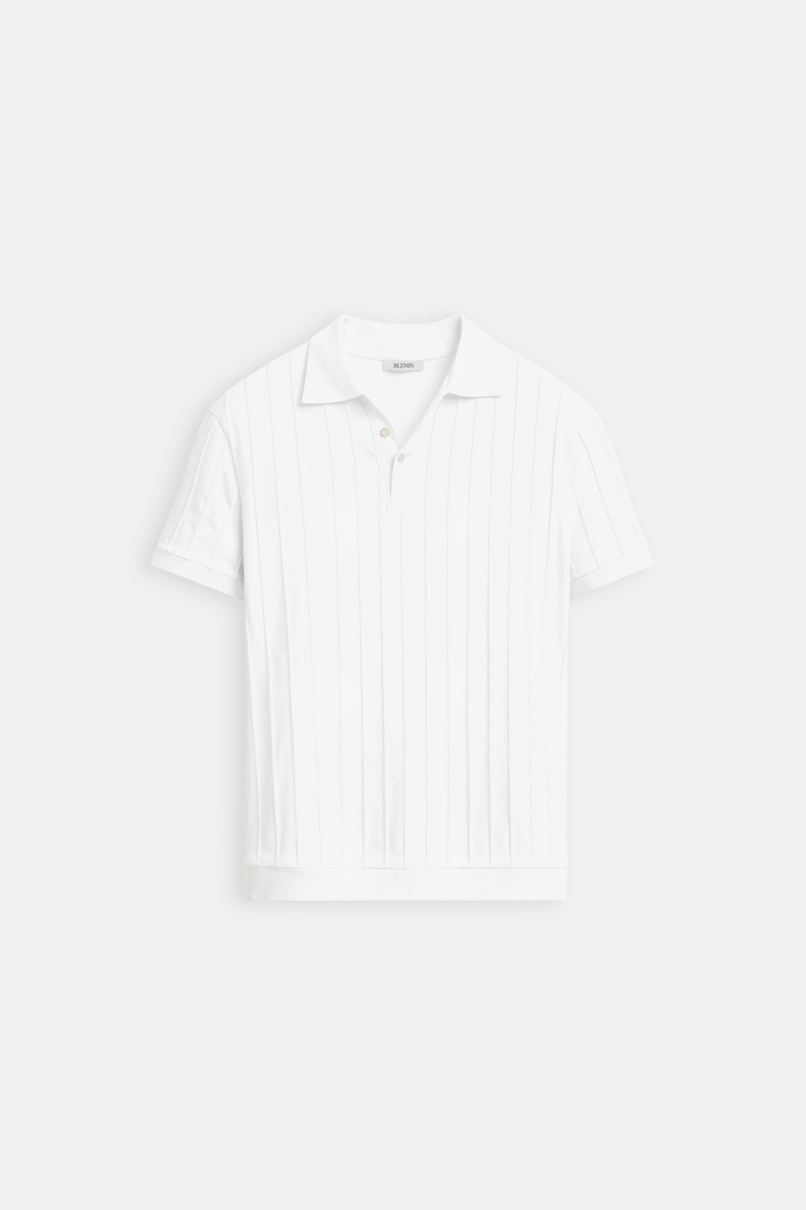Elegantes Herren-Polohemd in Weiß – Minimalistisch und Zeitlos