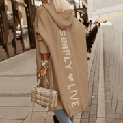 Barbara | Kuscheliger Kapuzen-Cardigan mit Kaschmirgefühl