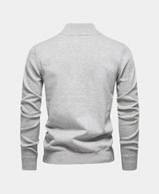 Stoyan – Strick Pullover Mit Halbem Reißverschluss