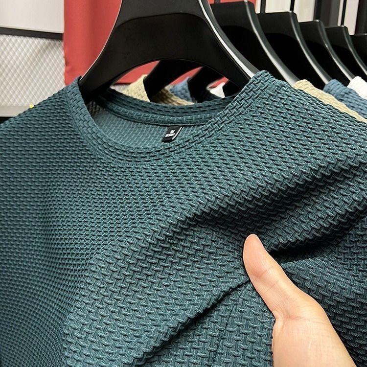 Taylor - Herren-T-Shirt aus Bambusnetz und Eisseide