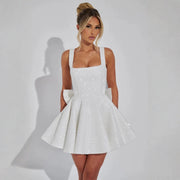 Heidi-Mode | Mode personalisierte Schleife Partykleid