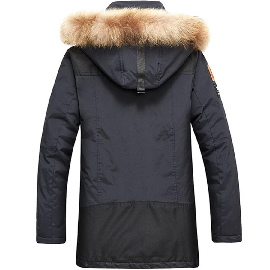 Stylischer Winterparka Für Herren | Mit Kapuze