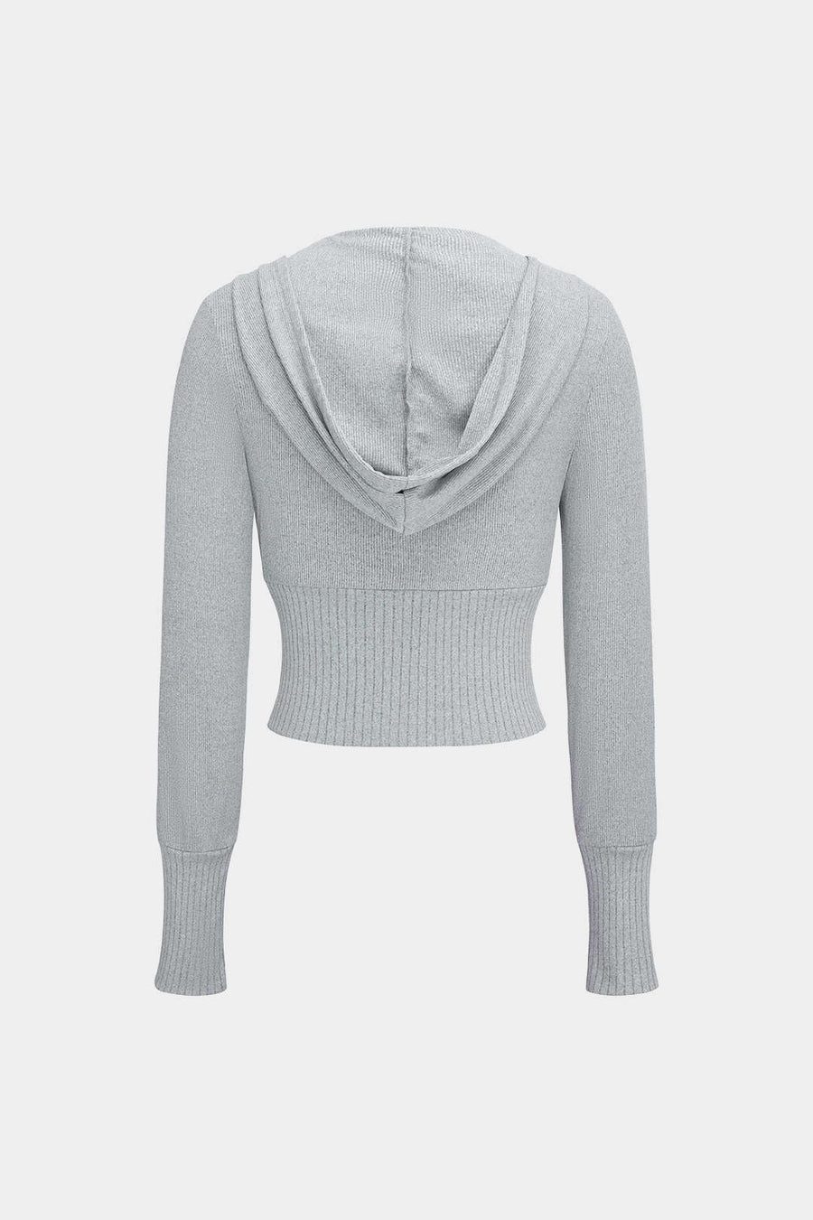 Selina | Kuscheliges Strick-Zweiteiler-Set mit Hoodie & Weitbein-Hose