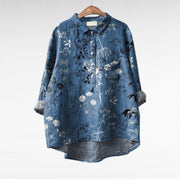 CLAIRE | ELEGANTE SOMMERBLUSE AUS LEINEN