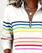 Hannah | Moderner Damen Sweatshirtstil elegant geschnitten