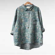 CLAIRE | ELEGANTE SOMMERBLUSE AUS LEINEN