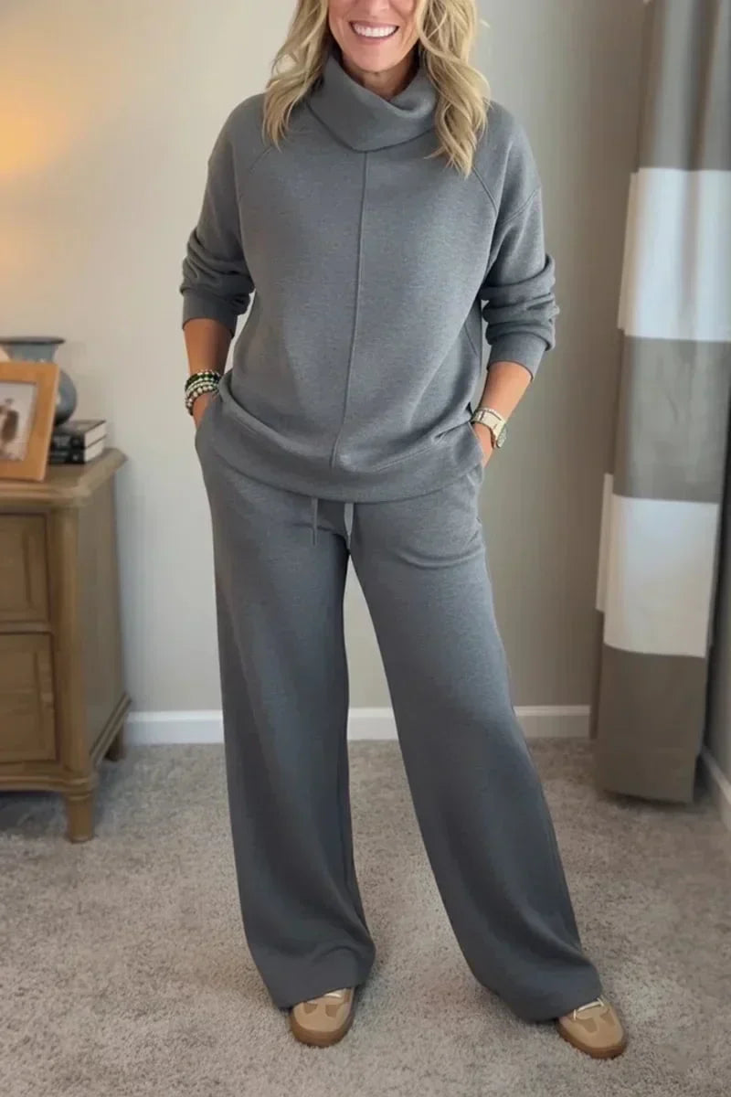 Laura | Damen Lounge-Set klassisch elegant zweiteilig
