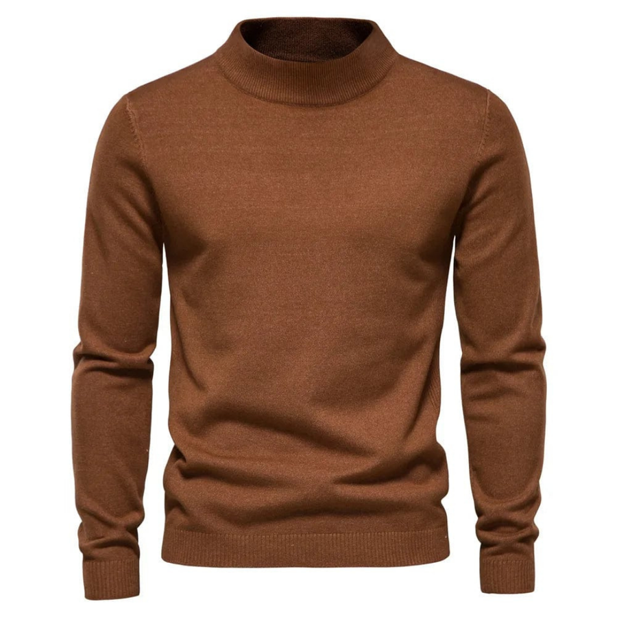 Herren Winter Rollkragen Langarm Pullover | Stylisch