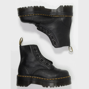 Heidi-Mode | Unisex Schnürstiefel mit Plateau-Sohle