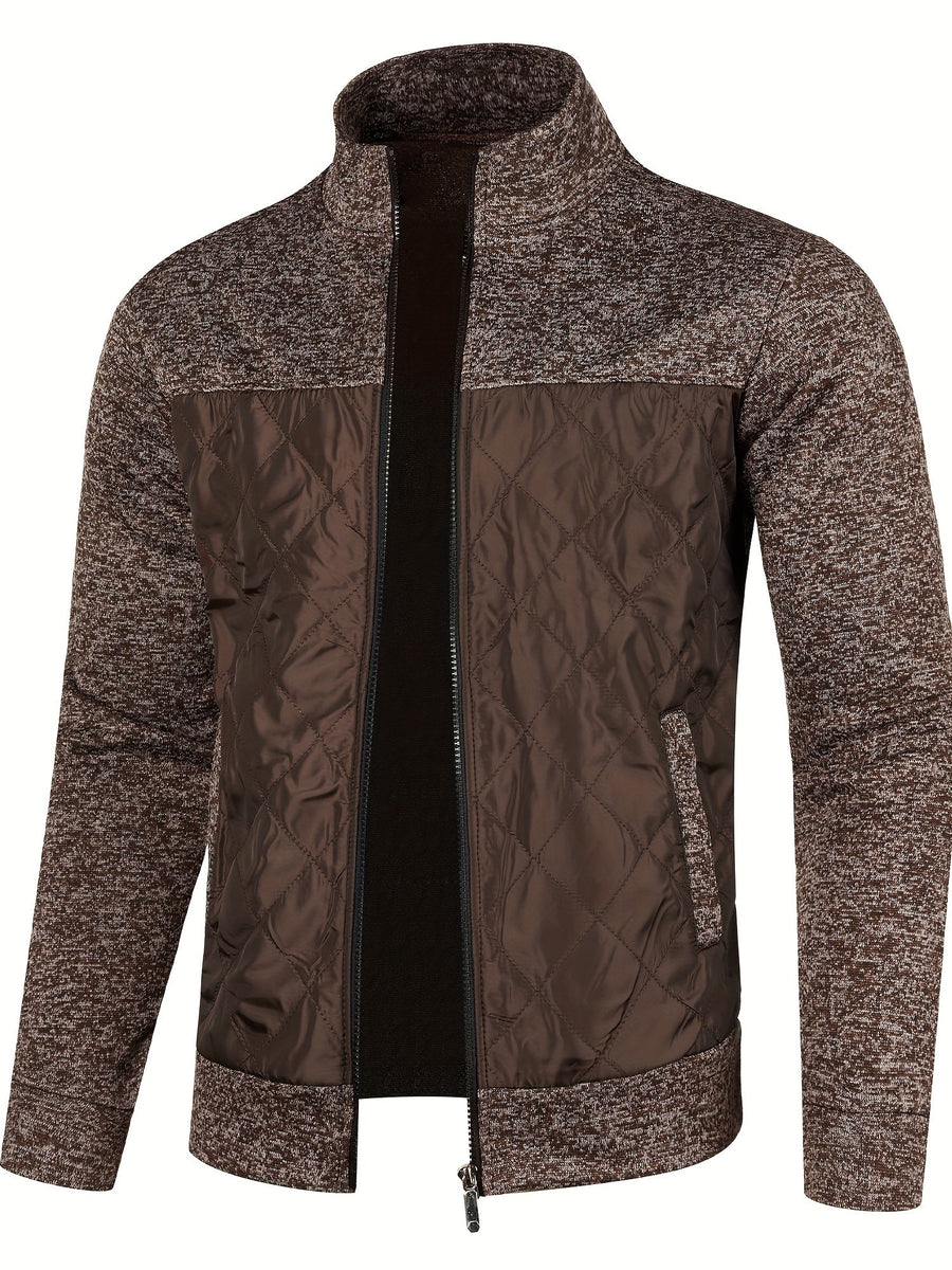 Grzegorz – Langärmelige Strickjacke Mit Reißverschluss