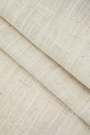 Danica | Eleganter Midirock mit asymmetrischem Kunstleder und Leinen-Design