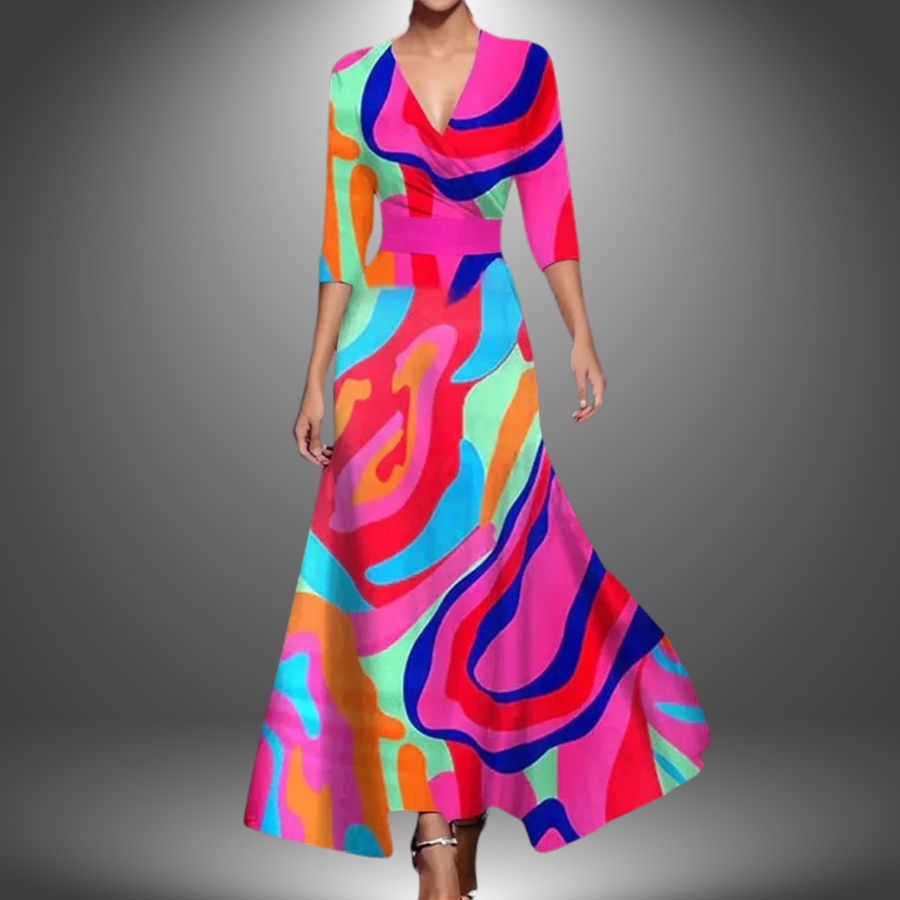 Sole | Handgefertigtes langes Kleid für Damen