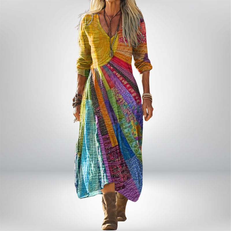 Rashmika – Elegantes Bohemian-Kleid