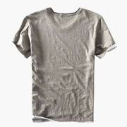 Basic T-Shirt - Herren Rundhals Kurzarmshirt aus Baumwolle